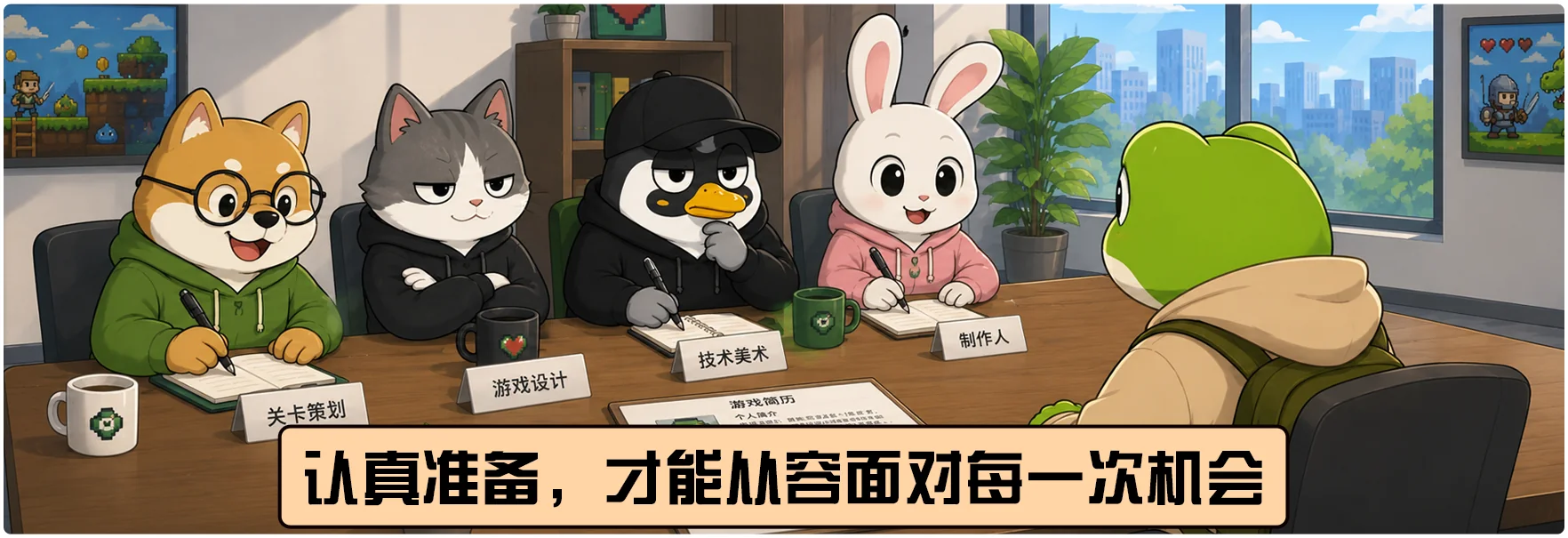 我们如何帮你准备求职主视觉
